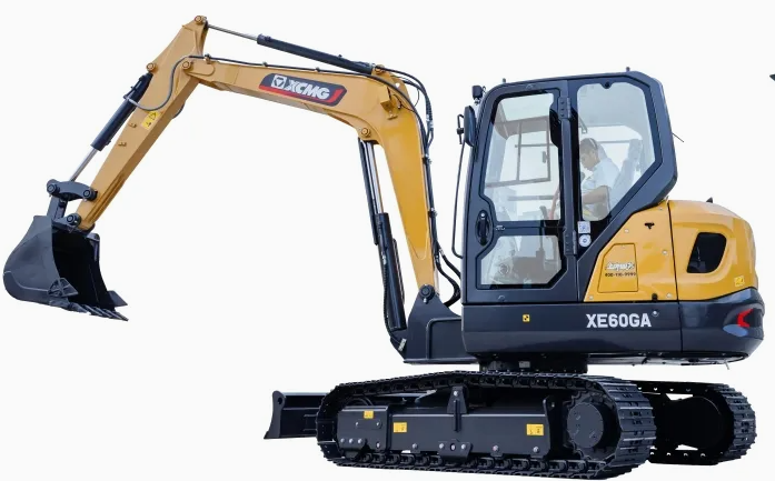 Miniexcavadora excavadora Xe60ga de 6 toneladas