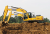 XE215D Excavadora mediana hidr&aacute;ulica sobre orugas compacta de 21 toneladas
