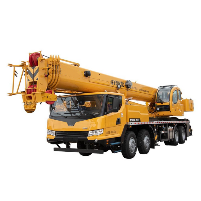 Meilleures ventes de produits QY50K5D-3 grue de camion de 50 tonnes grue mobile hydraulique &agrave; fl&egrave;che principale de 44 m pour le levage de construction
