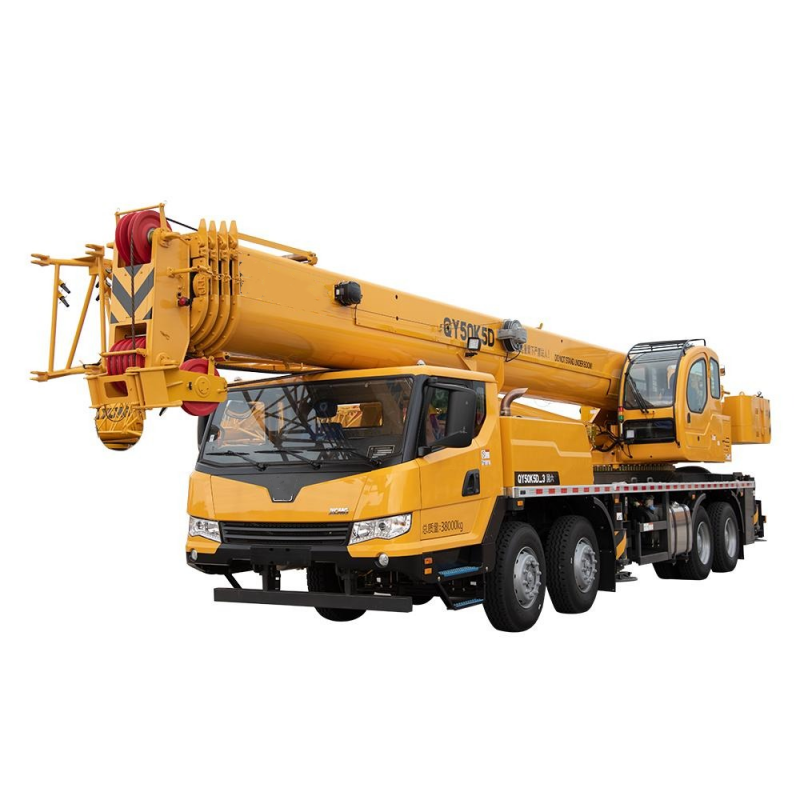 Meilleures ventes de produits QY50K5D-3 grue de camion de 50 tonnes grue mobile hydraulique &agrave; fl&egrave;che principale de 44 m pour le levage de construction