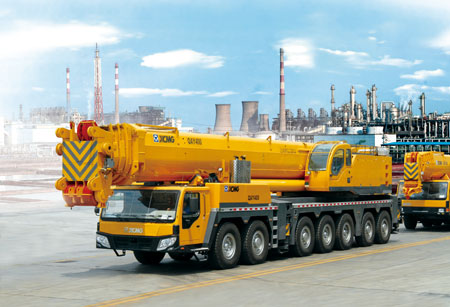Qay400 400 тонн гидравлический мобильный вездеходный кран