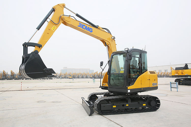 حفارة زاحفة آلة 8 طن Xe80c