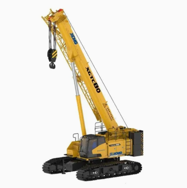 Guindaste de esteira telesc&oacute;pico m&oacute;vel Xgtc80 80Ton