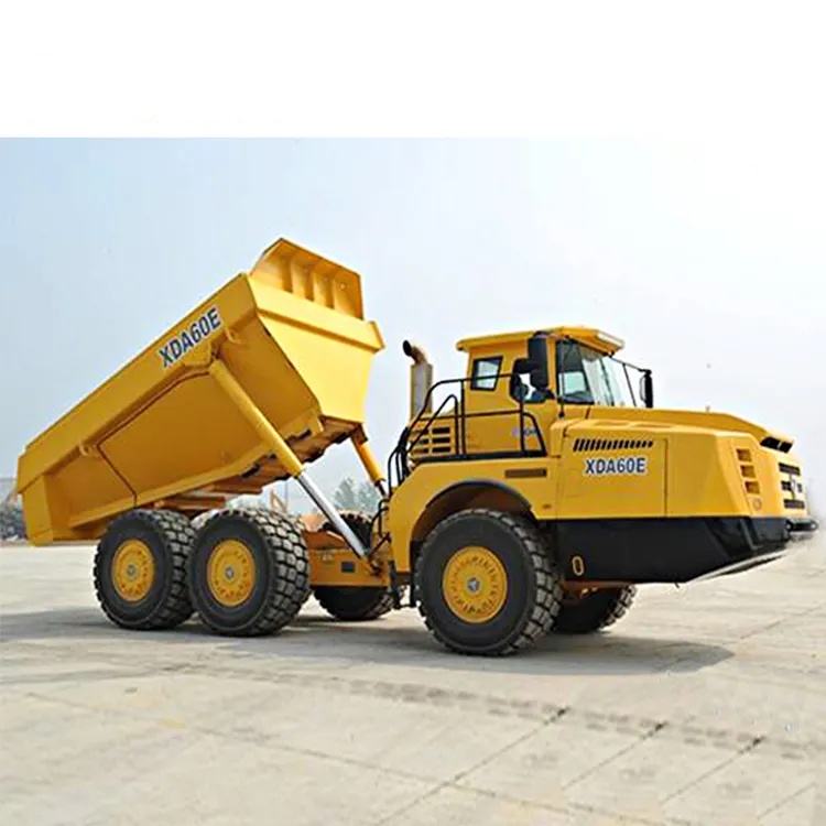 Cami&oacute;n volquete minero articulado XDA60E de 60 toneladas a la venta