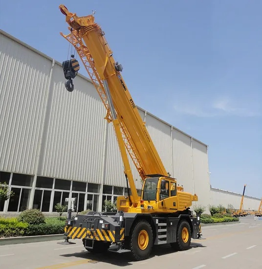 Rt55e 55 طن رافعة متنقلة للطرق الوعرة للبيع