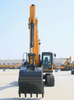 XE215D Excavadora mediana hidr&aacute;ulica sobre orugas compacta de 21 toneladas