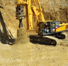 Xr220d آلة خوازيق الزاحف سعر جهاز الحفر الدوار