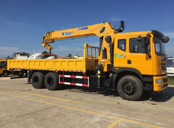 Sqs350-5 Пикап Телескопическая стрела Автокран