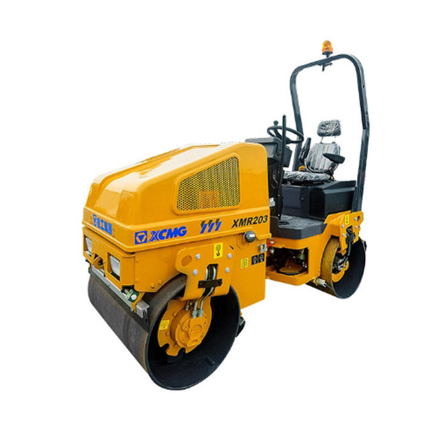 Rolo compactador de asfalto XMR203 de 2 toneladas novo compactador manual
