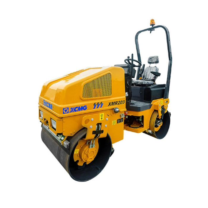 Rolo compactador de asfalto XMR203 de 2 toneladas novo compactador manual