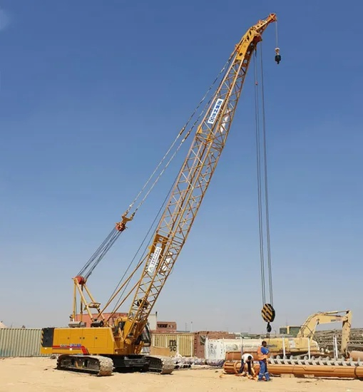 Xgc45 45ton gr&uacute;a m&oacute;vil sobre orugas para equipos de elevaci&oacute;n de construcci&oacute;n para la venta