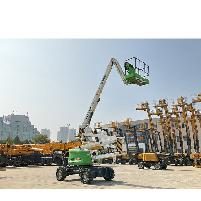  Mesa elevadora con pluma, plataforma de trabajo a&eacute;reo di&eacute;sel de 18m, precio GTBZ18A1