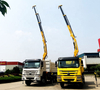 SQ10ZK3Q 10 টন নাকল বুম ট্রাক মাউন্ট করা ক্রেন