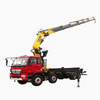 5ton Sq5zk3q buklanadigan qo'l yuk mashinasiga o'rnatilgan kran