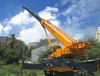 Rt120e grue t&eacute;lescopique &agrave; fl&egrave;che t&eacute;lescopique de 120 tonnes pour terrain accident&eacute; 