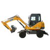 Escavadeira hidr&aacute;ulica de rodas XE60WA de 6 toneladas 