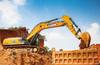  M&aacute;quinas de constru&ccedil;&atilde;o Xe400dk 40 toneladas escavadeira de esteiras com bomba hidr&aacute;ulica m&eacute;dia para venda