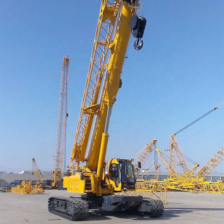 XGC25T 25Ton رافعة مجنزرة تلسكوبية صغيرة متنقلة