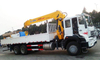 Grue mont&eacute;e sur camion SQ12SK3Q, 12 tonnes