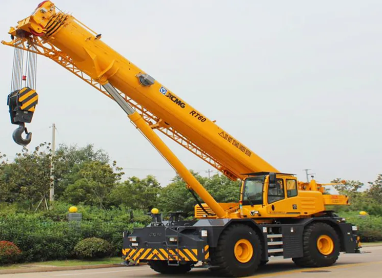 RT60 60-тонный телескопический кран-манипулятор
