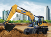 XE150WB 15 টন হাইড্রোলিক হুইল এক্সকাভেটর বিক্রয়ের জন্য