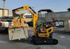  Microexcavadora de orugas Mini excavadora Xe15e