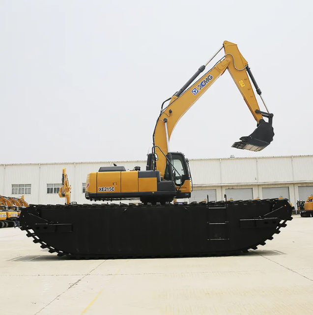 20-тонный 21-тонный плавающий экскаватор-амфибия XE215S Digger Machine