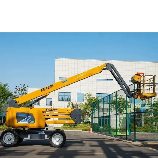 Plataforma de trabalho a&eacute;reo de bra&ccedil;o reto hidr&aacute;ulico m&oacute;vel de Xgs20K 20m