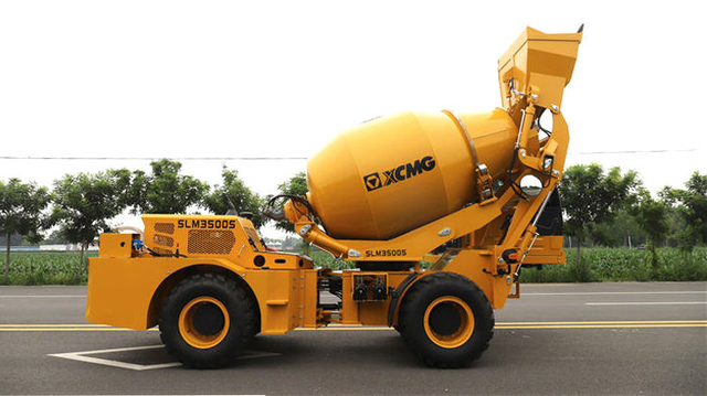 شاحنة خلط الخرسانة ذاتية التحميل 3.5M3 SLM3500S 