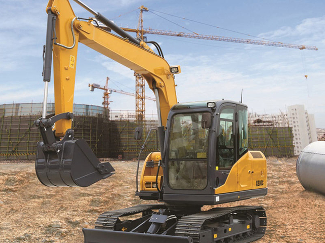  استئجار حفارة صغيرة 8 طن Xe85c حفار هيدروليكي