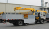 Boom t&eacute;lescopique Sq8sk3q 8tonne grue mont&eacute;e sur camion