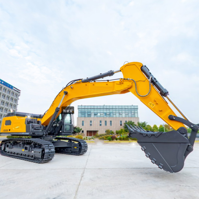 XE600G 60 টন হাইড্রোলিক খননকারী সরঞ্জাম 3.6m&sup3; বড় বালতি ভারী শুল্ক খনির প্রকল্প